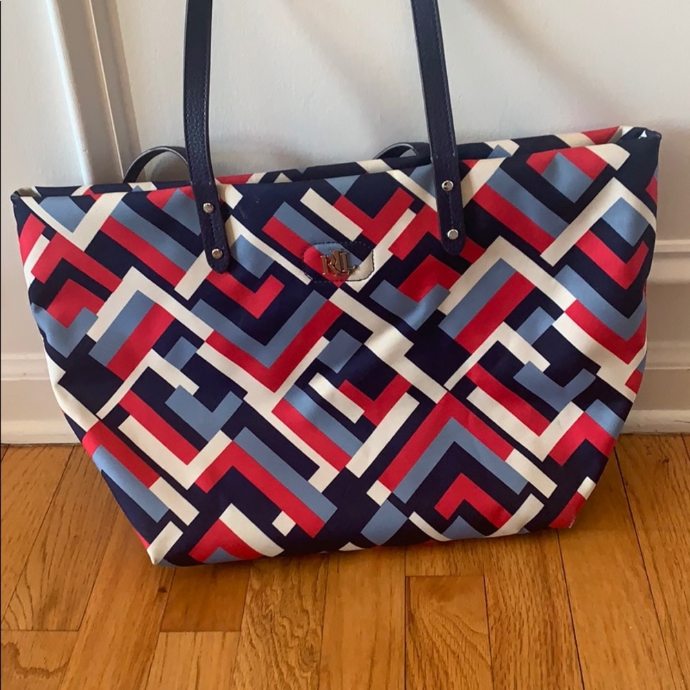 RALPH LAUREN BAG (comes with another small poach)